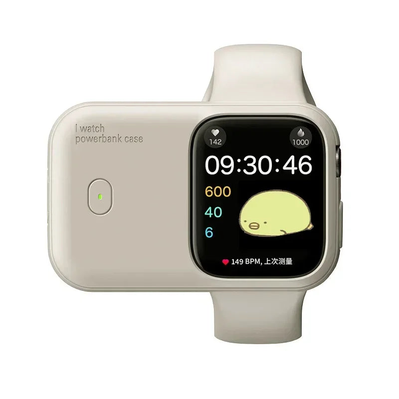 For Apple Watch Wireless Charger Apple Watch S9 44Mm 45Mm 49Mm Smart Outdoor Sports Portable Wearable Wireless Charging Bank