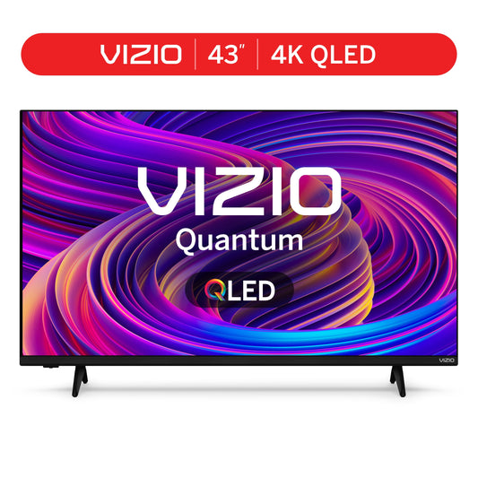 43" Class Quantum 4K QLED HDR Smart TV (NEW) VQD43M-0801